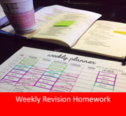 Weekly revision homework